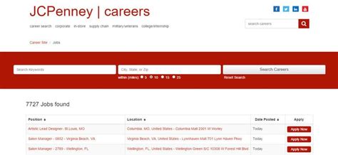 jcpenney com employment